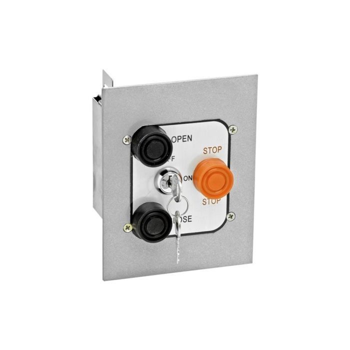 3BFL Nema 1 Interior Three Button With Lockout Flush Mount Control Station