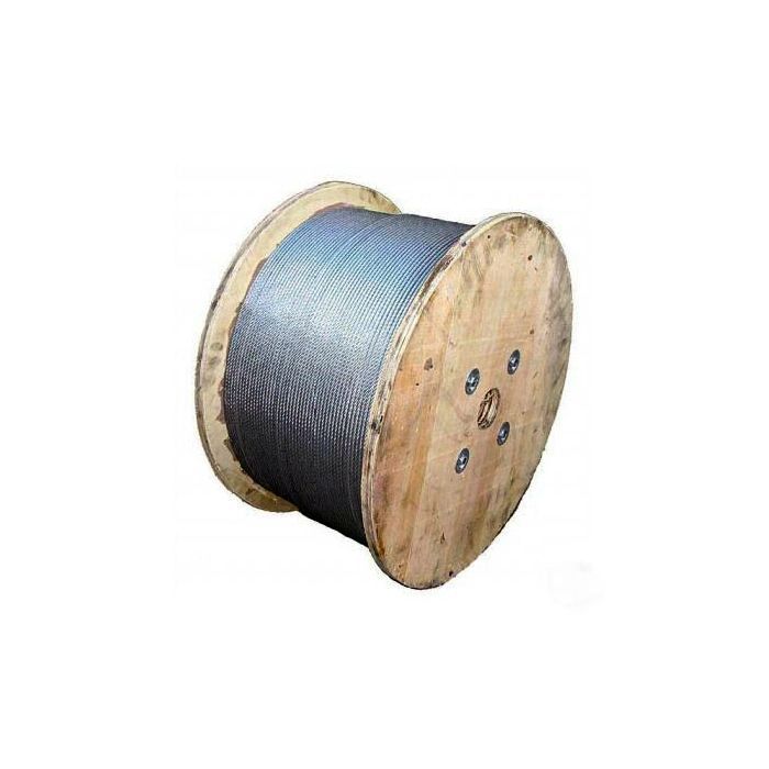 Aircraft Cable 1/8" - 7x7 Cable - 500' Reel
