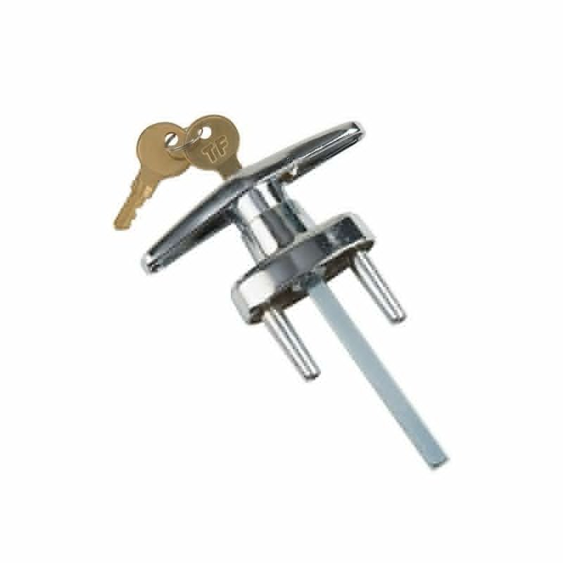 Garage Door Keyed T-handle Lock Kit With 2keys,universal Shed Door Lock T Handle High Quality - View #13