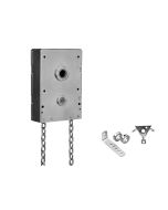 Garage Door Chain Hoist 4.5:1 Gear Reduction Jack Shaft Mounted (1.25 Inch Shaft)