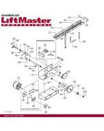 Liftmaster 11-10130 Header Pivot Pin