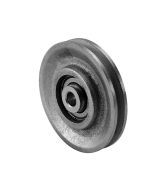 3 Inch Cast Iron Pulley and Precision Bearing (300 lb Load)