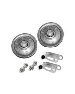 Garage Door Pulley 3" & Safety Cable Guide (2 Pack)
