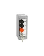 PBTL-3 Nema 4 Exterior Three Button With Lockout Surface Mount Control Station