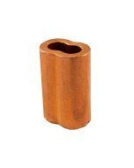 5/32 Inch Copper Oval Sleeves (50 Pack)