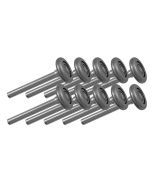10 Ball Steel Garage Door Rollers (4 Inch Stem) (10 PACK)