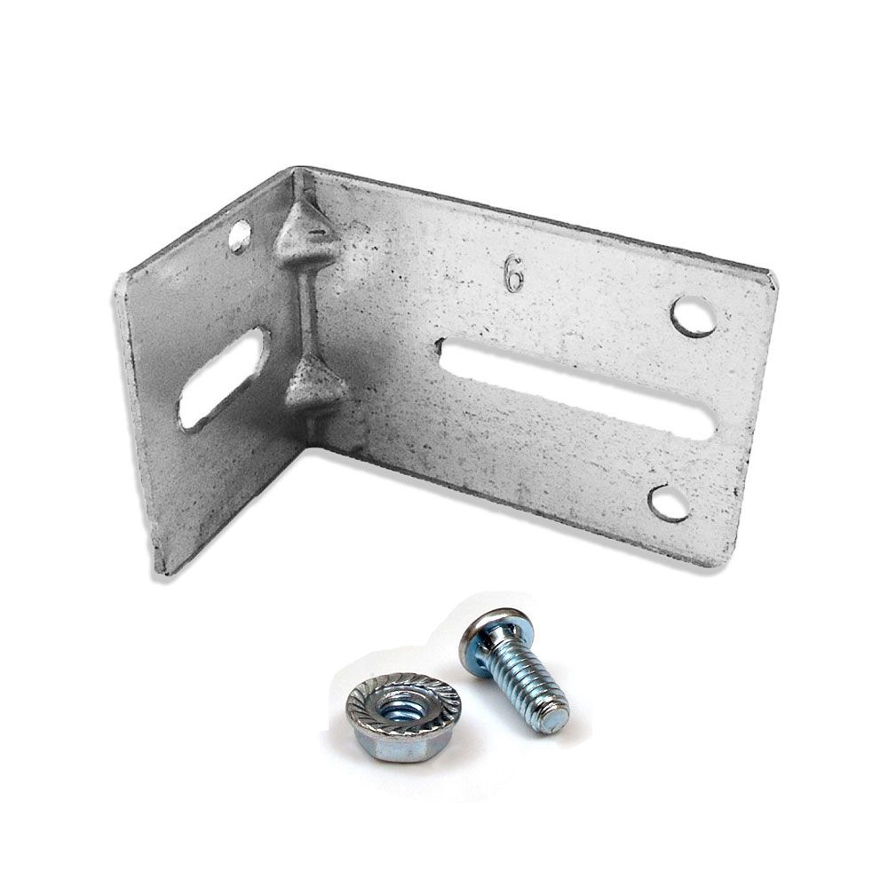 American Garage Door Supply Track Jamb Bracket,Size 08,PK2 JB-8