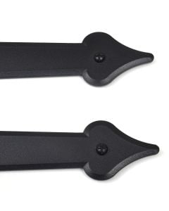 Magnetic Carriage House Garage Door Decorative Hardware ( Hinges )