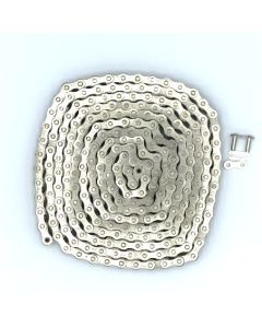 #41 Roller Chain Nickel Plated-10 ft box