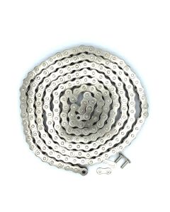 #50 Nickel-Plated Roller Chain 10'