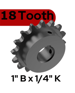 Liftmaster Sprocket 50B18,1"Bore X 1/4"Key,w/SS