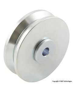D&D Technologies USA 4 in. V-Groove Wheel with 1-1/2in spacer