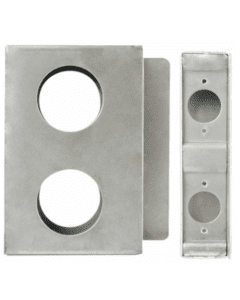 Keedex Lock Box Double, 2-3/8" Backset