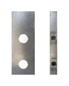 Keedex Lock Box Dbl. 2 3/4" B/S, 2 1/8" Hol