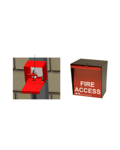 Emergency access lockbox w/Release Cable