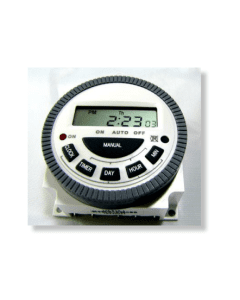 Timer, 7 day-12vac/dc
