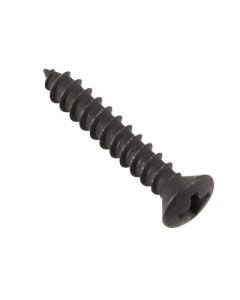 Garage Door Decorative Hardware #6 X 3/4 Oval Sheet Metal Screw (Black Plated)