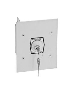 1KF Nema 1 Interior Tamperproof Open-Close Key Switch Flush Mount