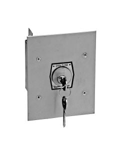 1KF-CC Nema 1 Interior Tamperproof Open-Close Changeable Cylinder Key Switch Flush Mount