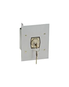 1KFX-CC Exterior Tamperproof Open-Close Changeable Cylinder Key Switch Flush Mount
