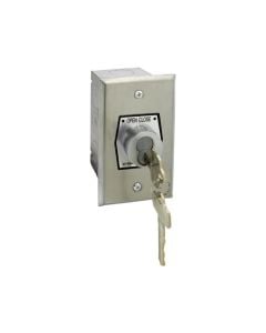 HBF-BC Nema 1 Interior Open-Close Best Cylinder Or Equivalent Key Switch In Single Gang Back Box Flush Mount