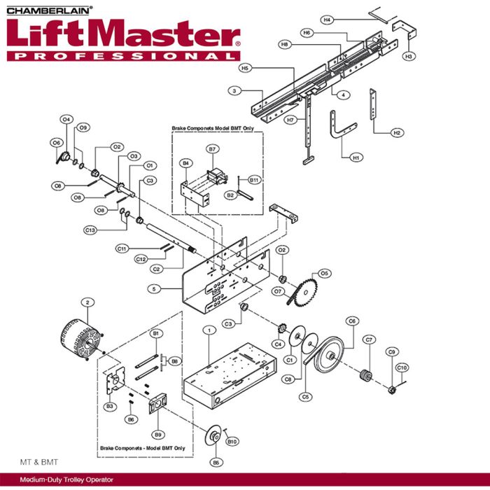 LiftMaster K20-5150-LD Motor | Preferred Doors LLC