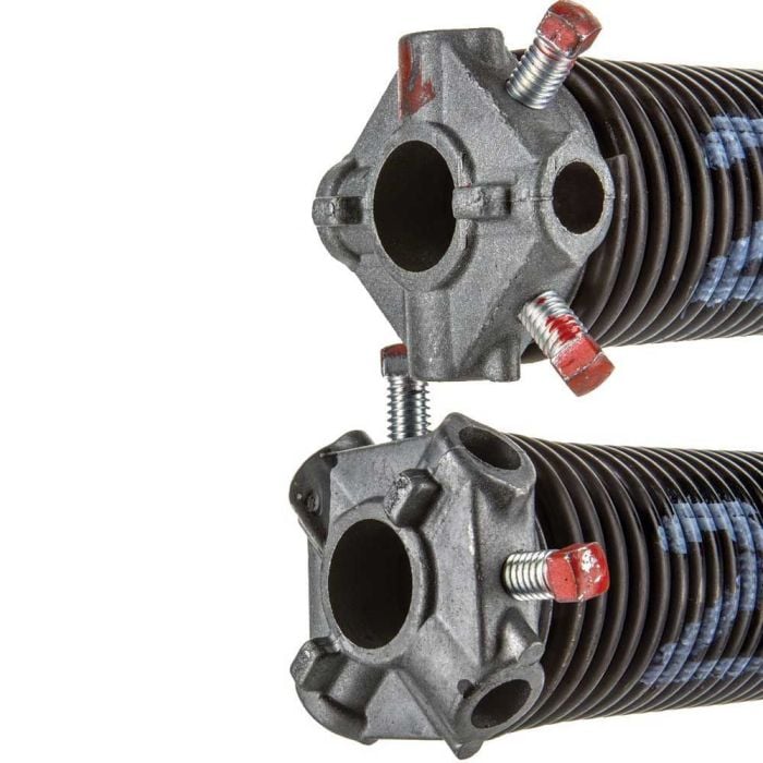 1.75 ID Coated Garage Door Torsion Springs With Cones 7 & 8' High Doors