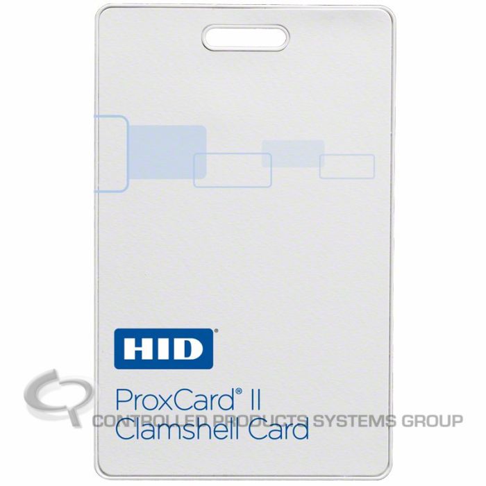 HID Corporation Proximity Card-Clamshell MOQ100