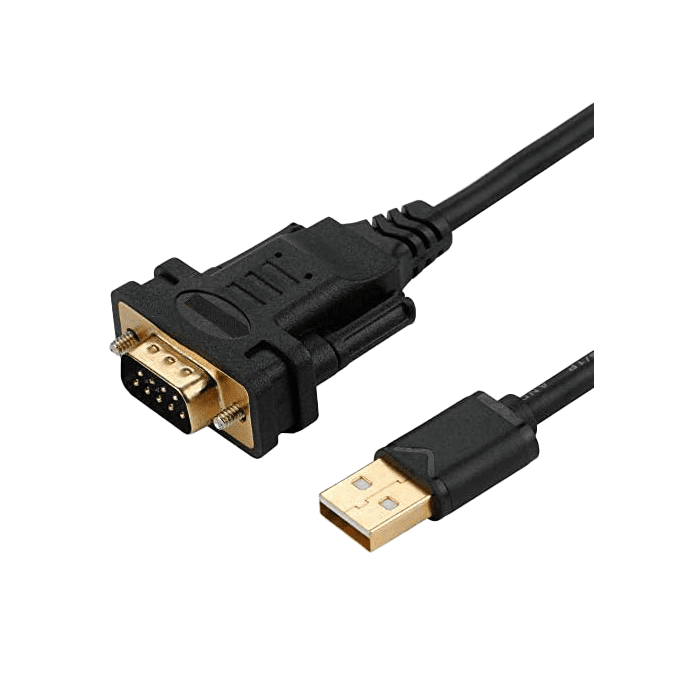 Transcore USB to RS232 DB9 Male Adapter 3'