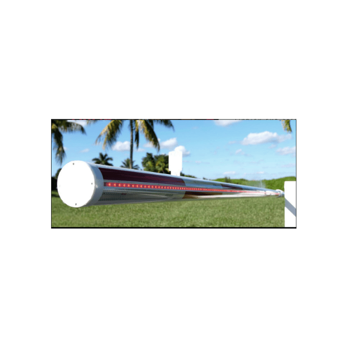 GateArms.Com Complete 12'Kit-12' arm w/pole LED