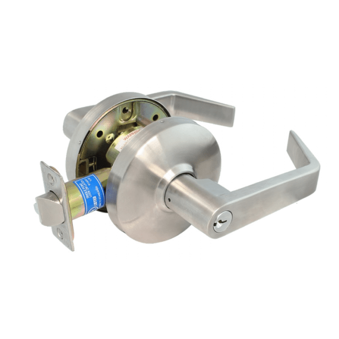 Cal-Royal Products Heavy Duty Cylindrical Leverset, US26D