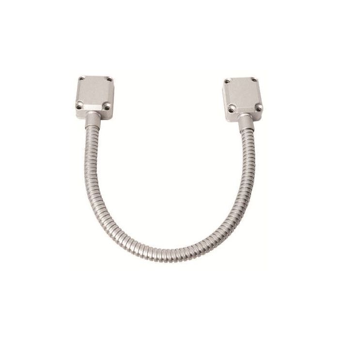 Armored 18" cord w/aluminum end caps