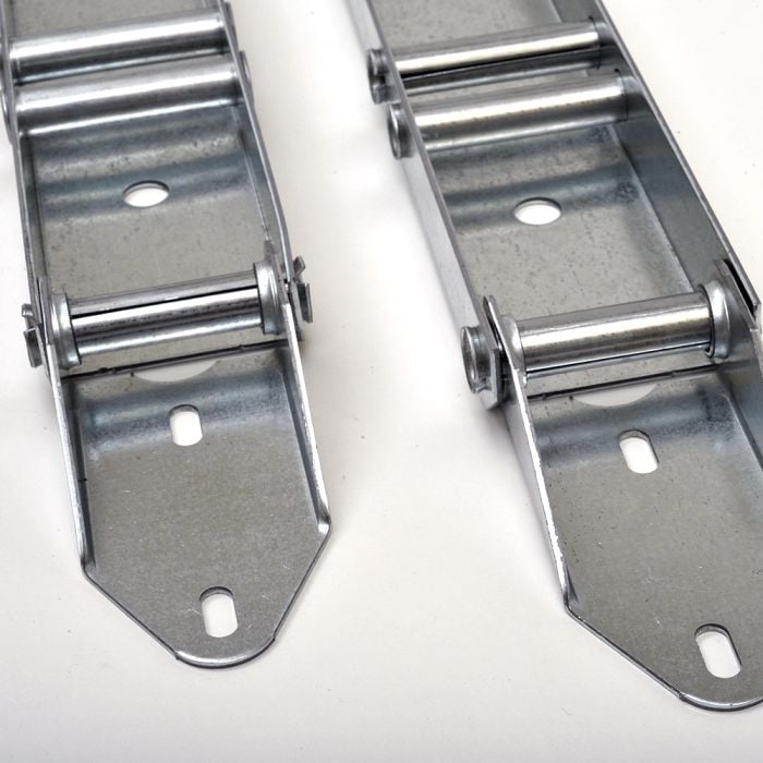 thumbnail image 2 of Pair Of Low Headroom Garage Door Bottom Brackets – Outside Hookup, Unbranded 2 of 3