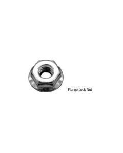 5/16 Inch x 18 Flanged Lock Nut ZP ( 100 QTY )
