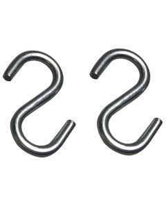 1/8 x 1.2 Inch #3 S Hook For Sash Chain ZP (QTY 2)