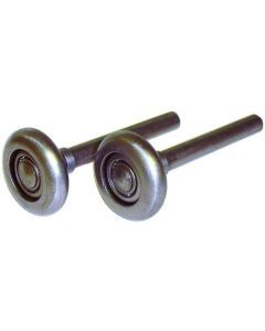 10 Ball Steel Garage Door Rollers (4 Inch Stem) (2 Pack)