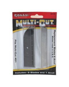 Ronan Craftsman OEM 3-7/8 Inch Multi-Cut Handi-Cut Replacement Anvil & Blades