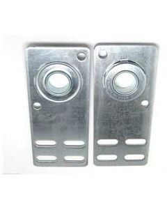 Garage Door End Bearing Plates- 1 Pair - 6-5/8"