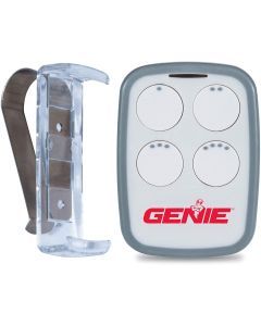 Genie GU4T-BX Universal 4 Button Remote Visor or Keychain; 40769R