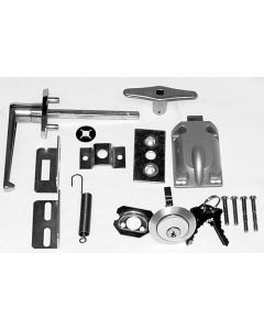 Garage Door Lock Cylinder & L Handle Kit